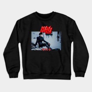 HUENING KAI TXT "hate" concept Crewneck Sweatshirt